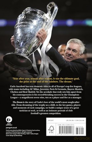 The Dream: Breaking Champions League Records - A rich sports memoir from one of the greatest football managers of our time - Carlo Ancelotti [KSIĄŻKA]