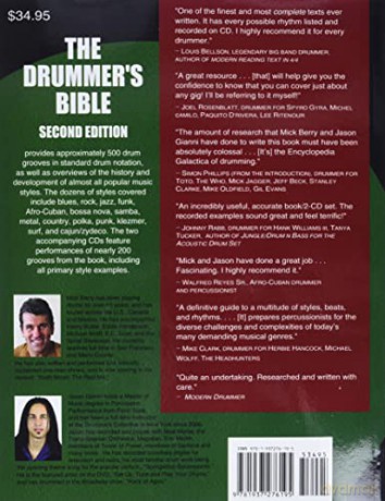 The Drummer's Bible: How to Play Every Drum Style from Afro-Cuban to Zydeco - Mick Berry [KSIĄŻKA]
