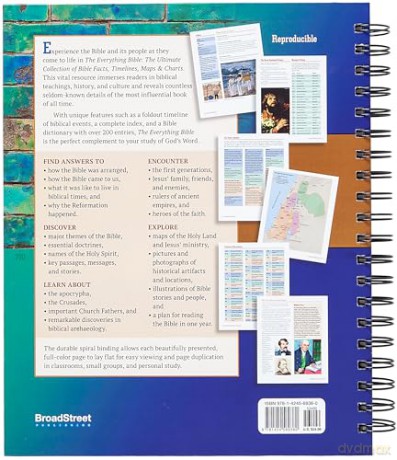 The Everything Bible: The Ultimate Collection of Bible Facts, Timelines, Maps, and Charts [KSIĄŻKA]