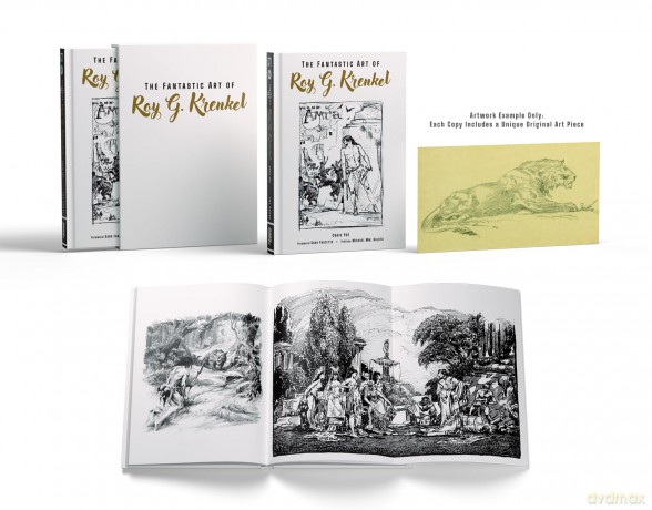 The Fantastic Art of Roy G. Krenkel Limited Edition - Roy G. Krenkel [KSIĄŻKA]