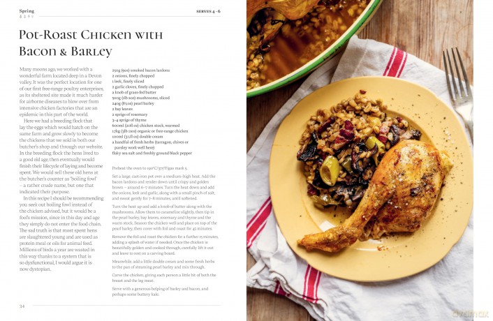 The Farm Kitchen: Seasonal Recipes from Field, Coast and Garden - Abby Allen [KSIĄŻKA]