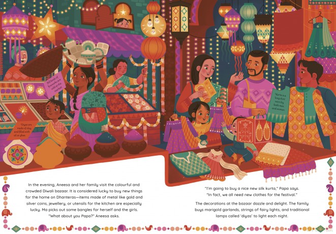 The Festival of Lights: A lift-the-flap Diwali Celebration - Namita Moolani Mehra [KSIĄŻKA]