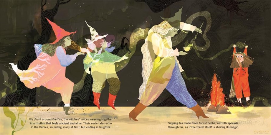 The Forest of Dreams: A beautifully illustrated folktale adventure that sparks imagination and wonder - perfect for bedtime - Merve Atilgan [KSIĄŻKA]