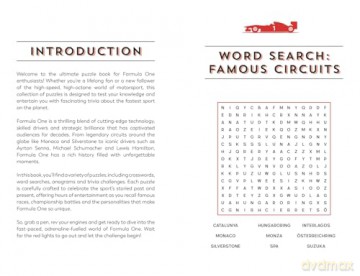 The Formula One Puzzle Book: 200 Brain-Teasing Activities Featuring the Cars, the Stars and the Races to Test Your F1 Knowledge - Harry Fielding [KSIĄŻKA]