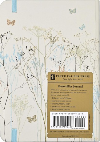 Notes Zamykany - Motyle