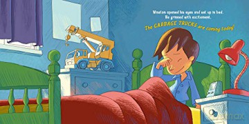 The Garbage Trucks Are Coming Today!: A fun read for any child who loves garbage trucks - Susan Taylor [KSIĄŻKA]