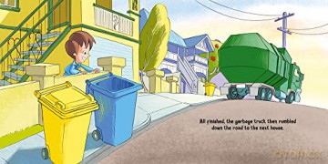 The Garbage Trucks Are Coming Today!: A fun read for any child who loves garbage trucks - Susan Taylor [KSIĄŻKA]