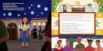 The Giving Flower: The Story of the Poinsettia - Alda P. Dobbs [KSIĄŻKA]
