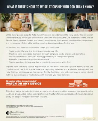 The God You Need to Know Study Guide plus Streaming Video: 12 Practices to Awaken Your Relationship with the Holy Spirit - Margaret Feinberg [KSIĄŻKA]