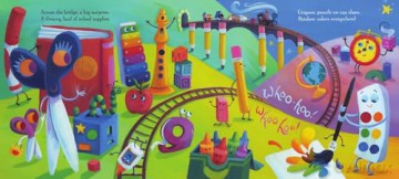 The Goodnight Train Ready for School: A Soothing Adventure to Bedtime on the Goodnight Train - June Sobel [KSIĄŻKA]