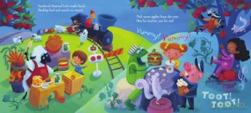 The Goodnight Train Ready for School: A Soothing Adventure to Bedtime on the Goodnight Train - June Sobel [KSIĄŻKA]