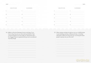 The Gratitude and Glimmers Journal: The 5 Minute Nighttime Journal - Andrea Dow [KSIĄŻKA]
