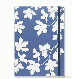 Notes Zamykany Mini - Kwiecista Sylwetka