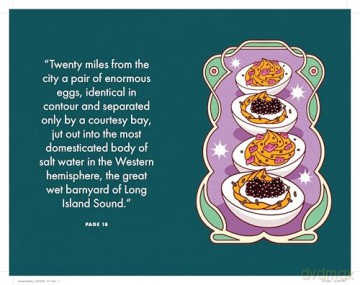 The Great Gatsby: The Complete Novel with 15 Recipes Inspired by the Roaring '20s - F. Scott Fitzgerald [KSIĄŻKA]