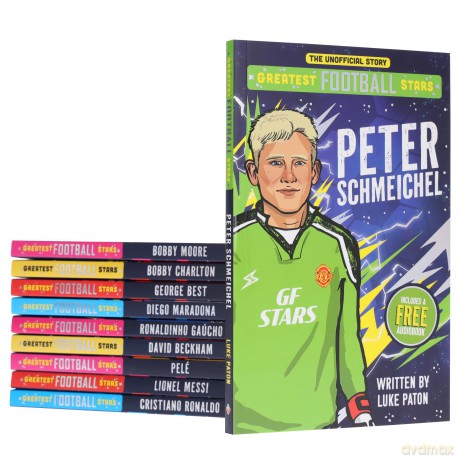 The Greatest Football Stars 10 Books Collection Box Set - Luke Paton [KSIĄŻKA]