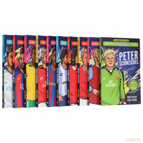 The Greatest Football Stars 10 Books Collection Box Set - Luke Paton [KSIĄŻKA]