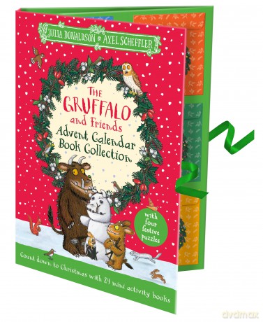 The Gruffalo and Friends Kalendarz Adwentowy Book Collection: count down to Christmas with 24 mini activity books - Julia Donaldson [KALENDARZ]
