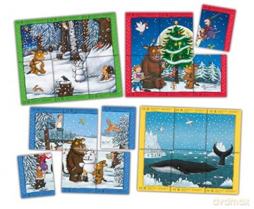 The Gruffalo and Friends Kalendarz Adwentowy Book Collection: count down to Christmas with 24 mini activity books - Julia Donaldson [KALENDARZ]