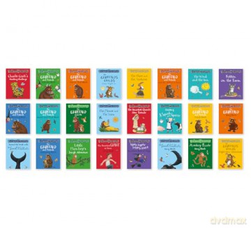 The Gruffalo and Friends Kalendarz Adwentowy Book Collection: count down to Christmas with 24 mini activity books - Julia Donaldson [KALENDARZ]