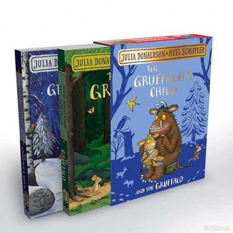 The Gruffalo and the Gruffalo's Child Board Book Gift Slipcase - Julia Donaldson [KSIĄŻKA]