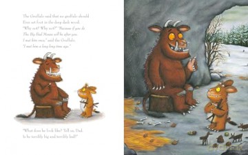 The Gruffalo and the Gruffalo's Child Board Book Gift Slipcase - Julia Donaldson [KSIĄŻKA]