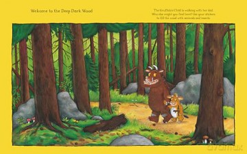 The Gruffalo's Child Activity Book: A Christmas Gruffalo activity book with over 100 stickers! - Julia Donaldson [KSIĄŻKA]