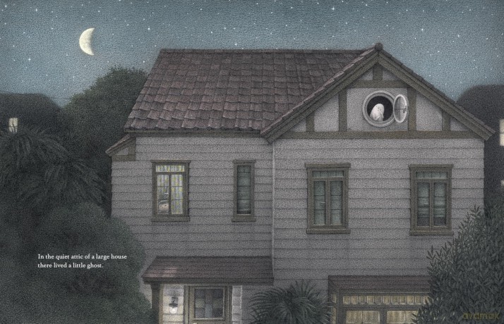 The Grumpy Ghost Upstairs - Mamiko Shiotani [KSIĄŻKA]