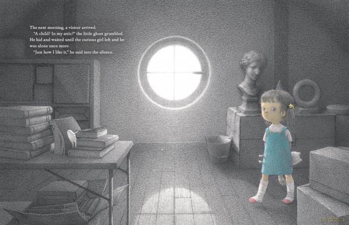 The Grumpy Ghost Upstairs - Mamiko Shiotani [KSIĄŻKA]