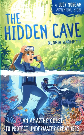 The Hidden Cave: A Lucy Morgan Adventure Story: Three - Gloria Barnett [KSIĄŻKA]