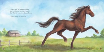 The Horse Who Wanted to Fly - Pamela Kleibrink Thompson [KSIĄŻKA]