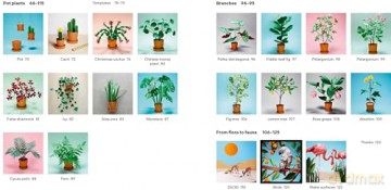 The Kew Book of Paper Gardens: 50 botanical paper projects to make - Fideli Sundqvist [KSIĄŻKA]