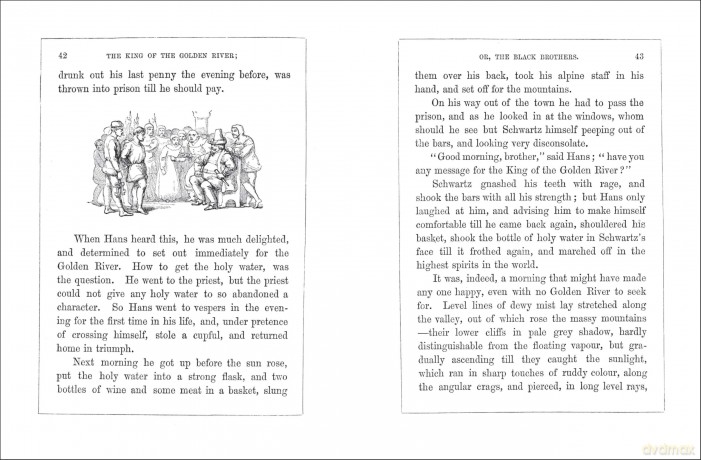 The King of the Golden River or The Black Brothers - John Ruskin [KSIĄŻKA]