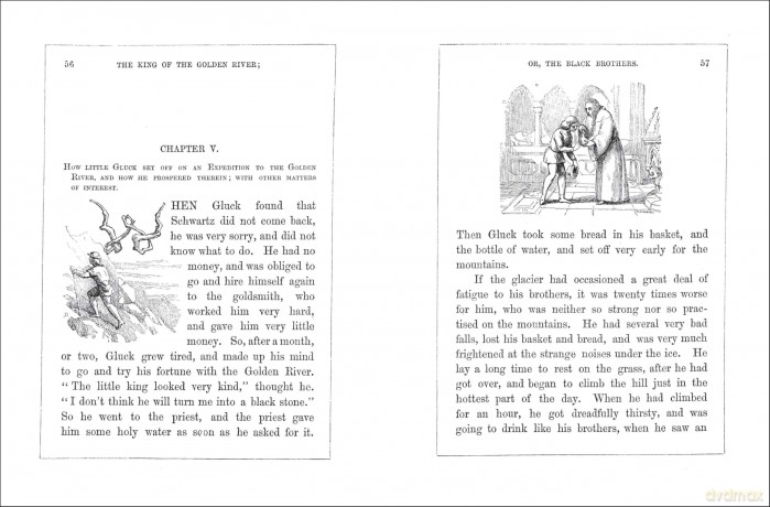 The King of the Golden River or The Black Brothers - John Ruskin [KSIĄŻKA]