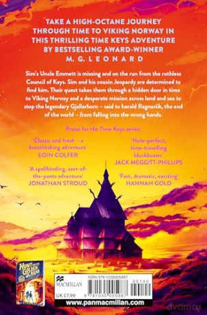 The Legend of Viking Thunder: Join the Time Keys on their epic Viking adventure!: 2 - M. G. Leonard [KSIĄŻKA]