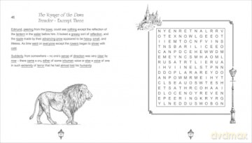 The Lion, the Witch and the Wordsearch: Over 100 Puzzles Inspired by the Life and Works of C. S. Lewis - Eric Saunders [KSIĄŻKA]