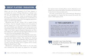 The Little Book of Football Trivia: Facts, Stats, Stories and Trivia for the Ultimate Football Fan - Dan Bridges [KSIĄŻKA]