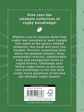 The Little Book of Rugby Trivia: Facts, Stats, Stories and Trivia for the Ultimate Rugby Fan - Dan Bridges [KSIĄŻKA]