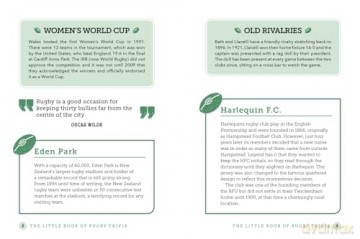 The Little Book of Rugby Trivia: Facts, Stats, Stories and Trivia for the Ultimate Rugby Fan - Dan Bridges [KSIĄŻKA]