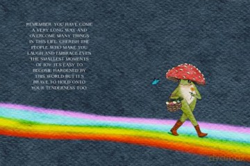 The Little Frog's Guide to Life: Love, Advice and Inspiration for Every Day from the Internet's Beloved Mushroom Frog - Maybell Eequay [KSIĄŻKA]
