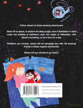 The Magical Adventures of James - Lizzie Arora Harmon [KSIĄŻKA]