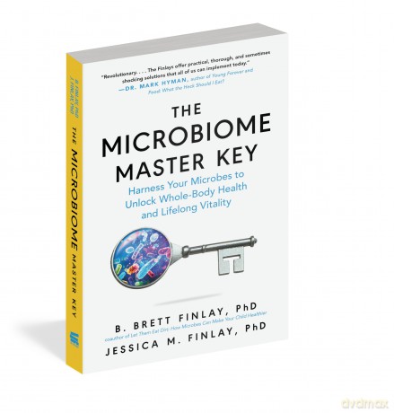 The Microbiome Master Key: Harness Your Microbes to Unlock Whole-Body Health and Lifelong Vitality - B. Brett Finlay [KSIĄŻKA]