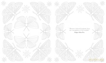 The Mindful Year Coloring Book: 45 Designs and Quotes to Color Yourself Calm Through the Seasons - Quadrille [KSIĄŻKA]