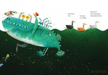 The Monster in the Lake - Leo Timmers [KSIĄŻKA]