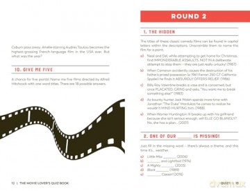 The Movie Lover's Quiz Book: A Compendium of Over 900 Questions on Your Favourite Films, Movie Stars and Directors - Gary Wigglesworth [KSIĄŻKA]