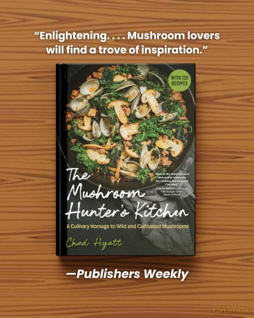 The Mushroom Hunter's Kitchen: A Culinary Homage to Wild and Cultivated Mushrooms - with 120 Recipes - Chad Hyatt [KSIĄŻKA]