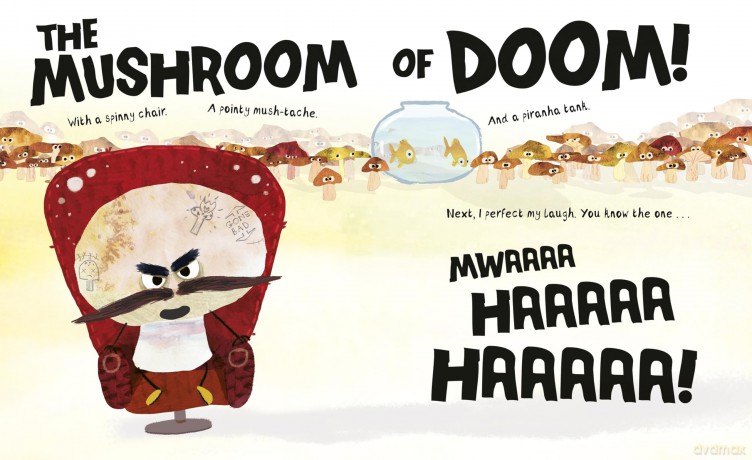 The Mushroom of Doom! - Becky Davies [KSIĄŻKA]