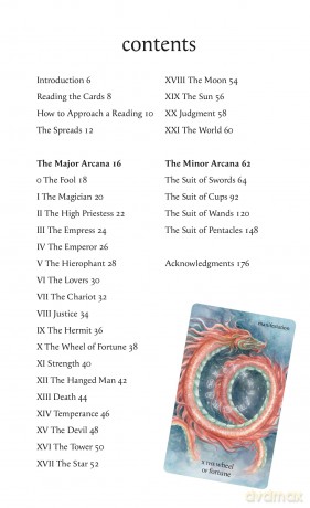 The Mythical Creatures Tarot: A boxed set including 78 specially commissioned tarot cards and a 176-page illustrated book - Jayne Wallace [KSIĄŻKA]