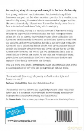 The Never Ending Journey: Living with Brain Injury - Antoinette Anthony-Pillai [KSIĄŻKA]