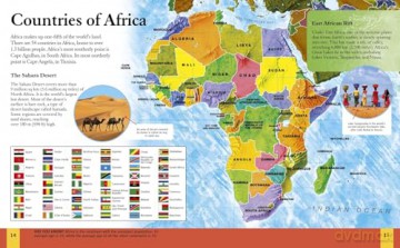 The New Children's World Atlas: Maps, Climate, Animals, Habitats, and More! - Claudia Martin [KSIĄŻKA]