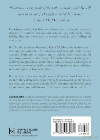 The New Loneliness Devotional: 50 Days to a Closer Connection with God - Cindi McMenamin [KSIĄŻKA]